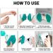 1pc Magnetic Window Cleaner Double Sided Cleaning Brush Tools For High-rise Home Glass Windows Brush Wiper Cleaning Tools - Buy Online on SooperMarket.com