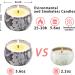 Fragrance Candles Gift Set - 4 Aromatherapy Soy Wax Candles | 120 Hours Burn Time | Perfect Decor & Gifts for Women - Buy Online on SooperMarket.com