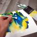 Pixiss Detail Alcohol Ink Blending Tools - 10 Pack with 5 Sizes Foam Tips for Inks, Chalks, Markers, Pencil, Charcoal on Yupo Paper and Other Mediums - Buy Online on SooperMarket.com