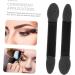 Mikinona Sponge Eyeshadow Brush 50pcs Makeup Sponges Bulk Makeup Eyeshadow Brush Cleaning Brush Lipstick Miss Make up Size 2 Black - Buy Online on SooperMarket.com