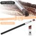 Angled Eyeliner Brush Set - Slanted Flat Angle Eye Liner & Eyebrow Brush Duo for Precision Makeup Application - Synthetic Bristles for Gel, Powder, Liquid, Cream Liners - Black - Buy Online on SooperMarket.com