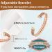 EnerCoppeX Copper Magnetic Bracelet for Women - Detox Jewelry with 3500 Gauss Magnet (CPB-0999) - Buy Online on SooperMarket.com