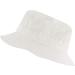 Cute Cotton Bucket Hat for Beach Sun Summer Travel - White (XS-S) - Men, Women, Teens - Packable & Lightweight - Buy Online on SooperMarket.com