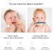 Hollow Molar Teether Silicone Baby Teething Toy (6 Pack) with Cleaning Brush - BPA Free & Freezable - Multicolored for Boys and Girls - Buy Online on SooperMarket.com