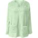AMhomely Women's Plus Size Double Fleece Hoodie | V Neck Soft Fleece Sweatshirt | Green XL - Buy Online on SooperMarket.com