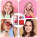 Goowafur Powder Puff | Dragon Pattern Setting Powder Puff | Pressed Powder Applicator Pad with Storage Box Beauty Makeup Tools for Loose & Cosmetic Foundation - Buy Online on SooperMarket.com