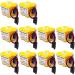 WELLVEUS 10 Pack BR-2/3AGCT4A 6V Battery for Fanuc A98L-0031-0025 4400mAh (Black Connector)