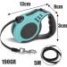 5M Retractable Dog Leash - Extendable Automatic Leash for Small Animals | Blue Dog Leash Kit - Buy Online on SooperMarket.com