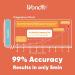 Wondfo 40 Ovulation Test and 10 Pregnancy Test Strips with 50 Cups Kit Rapid Test Detection for Home Self-Checking Urine Test 40 LH + 10 HCG New Batch - Buy Online on SooperMarket.com