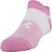 Under Armour Youth Essential 2.0 Lightweight No Show Socks - 6 Pack, Small, Lipstick Pink Assorted - Buy Online on SooperMarket.com