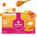 Honibe Honey Drops | 100% Pure Honey | Solid Honey Sweetener | Soothes Sore Throat | Pack of 12 20 Drops per Pack (240 Drops)