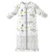 Chilsuessy Baby Sleeping Bag 3.5 Tog Winter Sleeping Sack Wearable Blanket for Kids Adjustable Length Removable Sleeves Toddler Sleeping Bag for Boys Girls Cute rhinoceros 120cm/3-6 Years