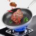 Qzwgz Cookg 51 31 8 Household 304 Stainless Steel Cooking Frying Pan Non-Stick Pot Kitchen Utensils 28cm - Buy Online on SooperMarket.com
