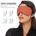 Haskirky Light Blocking Eye Mask Breathable and Adjustable Adult Men and Women Travel on Business Trips Yoga Meditation Light Smooth Comfortable Eye Mask Office Deep Sleep Goodies Pure Plain Brown - Buy Online on SooperMarket.com