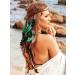 Zoestar Boho Feather Headband Indian Tribal Headpiece Feathers Tassel Hippie Headdress Festival Costume Hair Accessories for Women and Girls (A) - Buy Online on SooperMarket.com