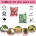2 Pcs Hay Bag Rabbit Hay Feeder Rabbit Feeder Hamster Guinea Pig Hay Storage Bag Rabbit Hay Feeder Bag Small Pet Hanging Food Feeding Bag (Pink & Green) - Buy Online on SooperMarket.com
