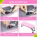 Microfiber Leather Nail Arm Rest Cushion - Hand Rest for Acrylic Nails and Toenails - Manicure Stand Pillow for Nail Art - Pink - Buy Online on SooperMarket.com