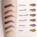 Eyebrow Stamp Stencil Kit - Beginner-Friendly 1 Step Brow Stencil & Stamp Set | Long-Lasting, Smudge-Proof & Waterproof | 24 Reusable Shapes | Dark Black - Buy Online on SooperMarket.com