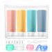 Opret 12 Pcs Travel Bottles Set for Toiletries 100ml Leak Proof Portable Travel Containers and Pots Refillable Squeezable for Shampoos and Conditioner BPA Free and TSA Approved 12pcs Vibrant