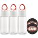 Twinings Cold Infuse Starter Kit (3 Infusers and Reusable Water bottle) with By The Cup Coasters