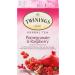 Twinings Pomegranate and Raspberry Herbal Individually Wrapped Tea Bags | Naturally Caffeine-Free Full-Flavoured Herbal Tea | 20 Count (Pack of 6) | Enjoy Hot or Iced Pomegranate and Raspberry 20 Count (Pack of 6) - Buy Online on SooperMarket.com