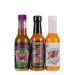 Hot Ones Season 23 Warmup Pack, Hot Sauce Pack With Smokey J, Stellar Fuzz Hot Sauce & Queso Sin Queso, Made With All Natural Ingredients, 5 fl oz Bottles (3-Pack)