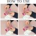 24pcs Short Oval Floral Stick on Nails Nude Pink Press on Nails - 0237Y34 - Buy Online on SooperMarket.com
