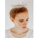SWEETV Full Round Crystal Queen Crown for Women - Wedding Tiara for Bride, Pageant and Birthday Party - Silver - Buy Online on SooperMarket.com