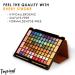 Toysical All In One Makeup Kit - 88 Colors Highly Pigmented Eyeshadow Palette in Leather Case for Girls Teens & Women - Perfect Makeup Set for Beginners & Pros - Buy Online on SooperMarket.com