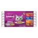 WHISKAS Perfect Portions Adult Wet Cat Food Pat and Cuts in Gravy - Chicken - Turkey - Beef - Salmon - 75g (24 Pack)