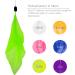 Diabolo UV Glow Poi - Green Angel Wings | Soft Spiral Poi for Beginners & Professionals | 60cm International Shipping - Buy Online on SooperMarket.com