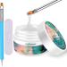 Builder Gel Lofuanna Nail Thickening Solution Clear Gel Builder For Nails Self-Leveling Formula Builder Gel with Nail Art Brush Nail File for Beginners Nail Strengthen Gel Nail Art Manicure Set for Strengthening Natural Nails and Sculpting Nail Extension 