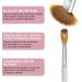 Saviland Pure Kolinsky Acrylic Nail Brush Set - 4PCS Silver Glitter Brushes for Acrylic Powder & Monomer Liquid Nail Extension - Sizes 6/10/12/14 - Women's Gift Set - Buy Online on SooperMarket.com