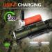 ACEBEAM Pokelit AA Rechargeable Mini Flashlight - 550 Lumens, High CRI LED, Clip, Compact EDC for Camping & Hiking - Dark Green - Buy Online on SooperMarket.com