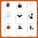 Cosswe Cupcake Toppers Pack of 18 Glitter Halloween Cupcake Topping - Buy Online on SooperMarket.com