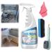Dodorado Grout Cleaner Powerful Tile Floor and Shower Cleaning Liquid Tile Grout Cleaner Sprayer Heavy Duty Spray Stubborn Stain Cleaner Stubborn Stains Cleaner Quickly Removes Dirt (1Pcs)