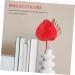 Alipis Simulated Cattail Fan Wedding Layout Palm Leaf Dried Palm Spears Home D cor Vase Art Ornament Faux Plant Italian Ruscus Woven Hand Held Fan Decor Fans Palm Leaves Hamster Monstera Red 50x28cm - Buy Online on SooperMarket.com
