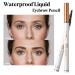 Waterproof Eyebrow Pencil - Long-lasting & Fast-Drying Liquid Pencil for Effortless Natural Shape in Light Brown - Buy Online on SooperMarket.com