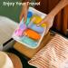 100ml Silicone Travel Bottles Set | 4 Leak-Proof TSA Approved Containers for Shampoo & Lotion | BPA Free Colorful Travel Essentials - Buy Online on SooperMarket.com