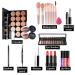 FantasyDay Multifunctional Makeup Gift Set - Complete Cosmetics Kit for Face Eyes & Lips | Eyeshadow Palette Lipstick Rouge Mascara & Brushes - Buy Online on SooperMarket.com