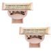Razor Replacement Heads for Flawless Nu Razor  Body Hair Remover Replacement Head Compatible with Finishing Touch Razor for Women 2pcs replacement heads