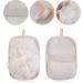 Buy Bath Gloves for Women - 2 Pack Loofah Pouf Brush by mikimini | Soft & Durable Exfoliating Scrubbers for Spa Experience - Buy Online on SooperMarket.com