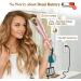 Auto Hair Curler - Automatic Curling Iron Wand with 1 Barrel, 4 Heat Settings, Dual Voltage, Fast Heating - Rose Gold - Buy Online on SooperMarket.com