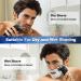 Vifycim Electric Razor for Men - Wet Dry Waterproof Shaver with Pop-up Trimmer - USB Rechargeable - LED Display - Ideal for Husband/Dad - Buy Online on SooperMarket.com