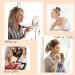 HQ-SITE 8 Pack Large Rectangle Hair Claw Clips - Strong Hold Matte Square Clips for Women - Non-slip Big Jaw Clips - Neutral Colors - 4.1 Inches - Buy Online on SooperMarket.com