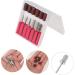 Angoily 2 Sets Nail Polisher Earphone Stainless Steel. Silicone. Quartz. Ceramics Manicure - Buy Online on SooperMarket.com