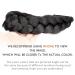 DIGUAN Afro Thick Yaki Straight Wide 2 Strands Synthetic Braided Headband for Black Women - Kinky Straight Natural Black Hairpiece - Buy Online on SooperMarket.com