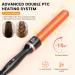 5 in 1 Curling Iron Curling Wand Set with Curling Thermal Brush&4 Interchangeable Ceramic Curling Wand(0.4"-1.25") Long Lasting Curls Hair Iron Crimper Instant Heat Up Hair Curler with Glove&2 Clips - Buy Online on SooperMarket.com
