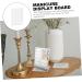 HAPINARY 1 Set Nail Display Board Magnetic Nail Art Display Board Nail Art Showing Board Nail Art Display Stand Nail Art Magnetic Display Board Nail Salon Display Boards Nail Salon Supply 20.00X16.00X0.40CM Transparent 1 - Buy Online on SooperMarket.com