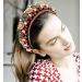 Padded Rhinestone Headband - Crystal Velvet Wide Hairband for Women and Girls - Buy Online on SooperMarket.com
